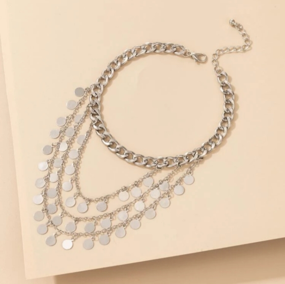 Silver Anklet Multistrand! - Picture 4 of 6